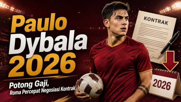 dybala - Paulo Dybala 2026: Potong Gaji, Roma Percepat Negosiasi Kontrak