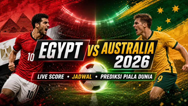 egypt - Egypt vs Australia 2026: Live Score, Jadwal, Prediksi Piala Dunia
