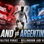 england - England vs Argentina 2026: Rivalitas Panas, Bellingham Jadi Kunci