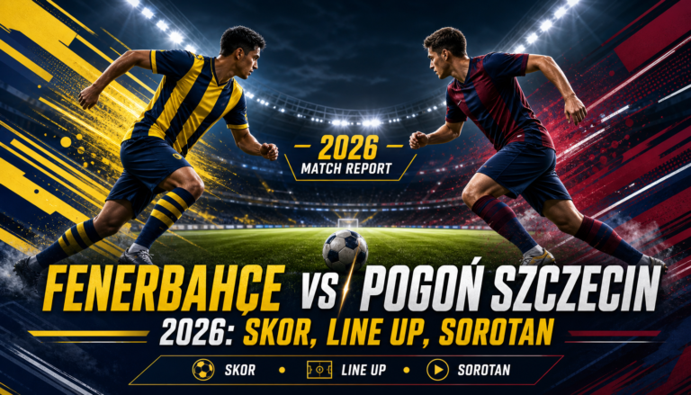 fenerbahce - Fenerbahçe vs Pogoń Szczecin 2026: Skor, Line Up, Sorotan