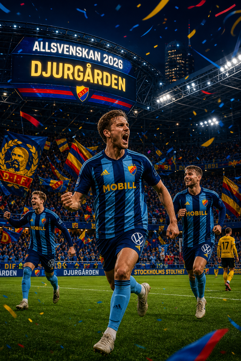 Gambaran Djurgarden di Allsvenskan 2026 - djurgarden