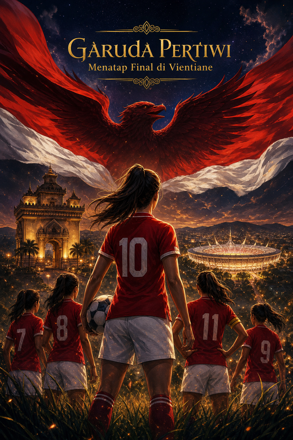 Garuda Pertiwi Menatap Final di Vientiane - timnas