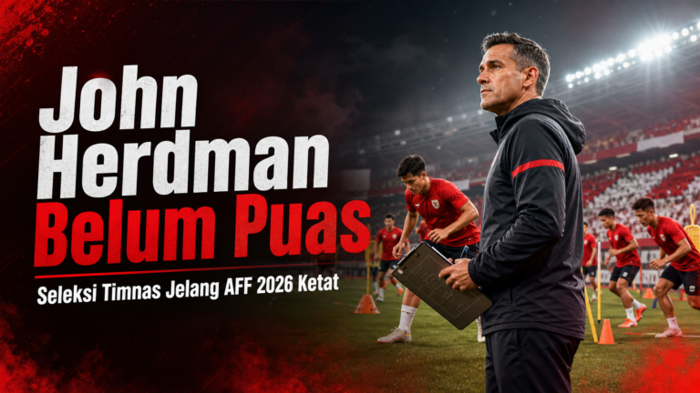 herdman - John Herdman Belum Puas, Seleksi Timnas Jelang AFF 2026 Ketat