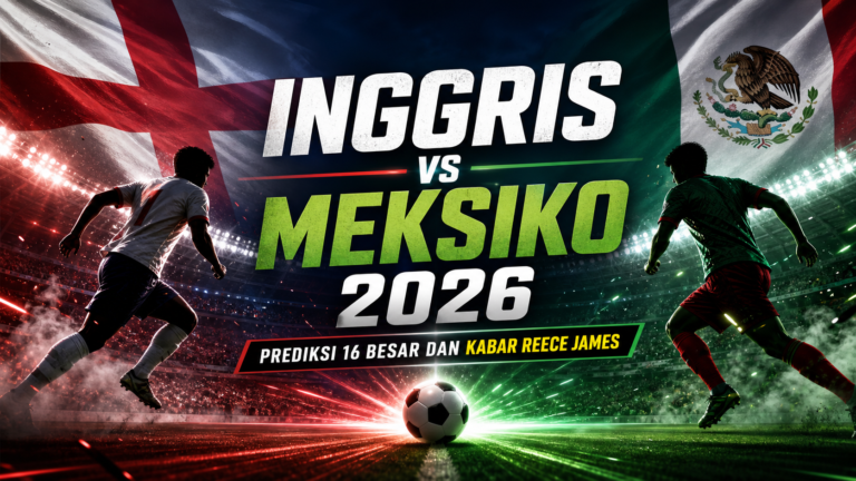 inggris - Inggris vs Meksiko 2026: Prediksi 16 Besar dan Kabar Reece James