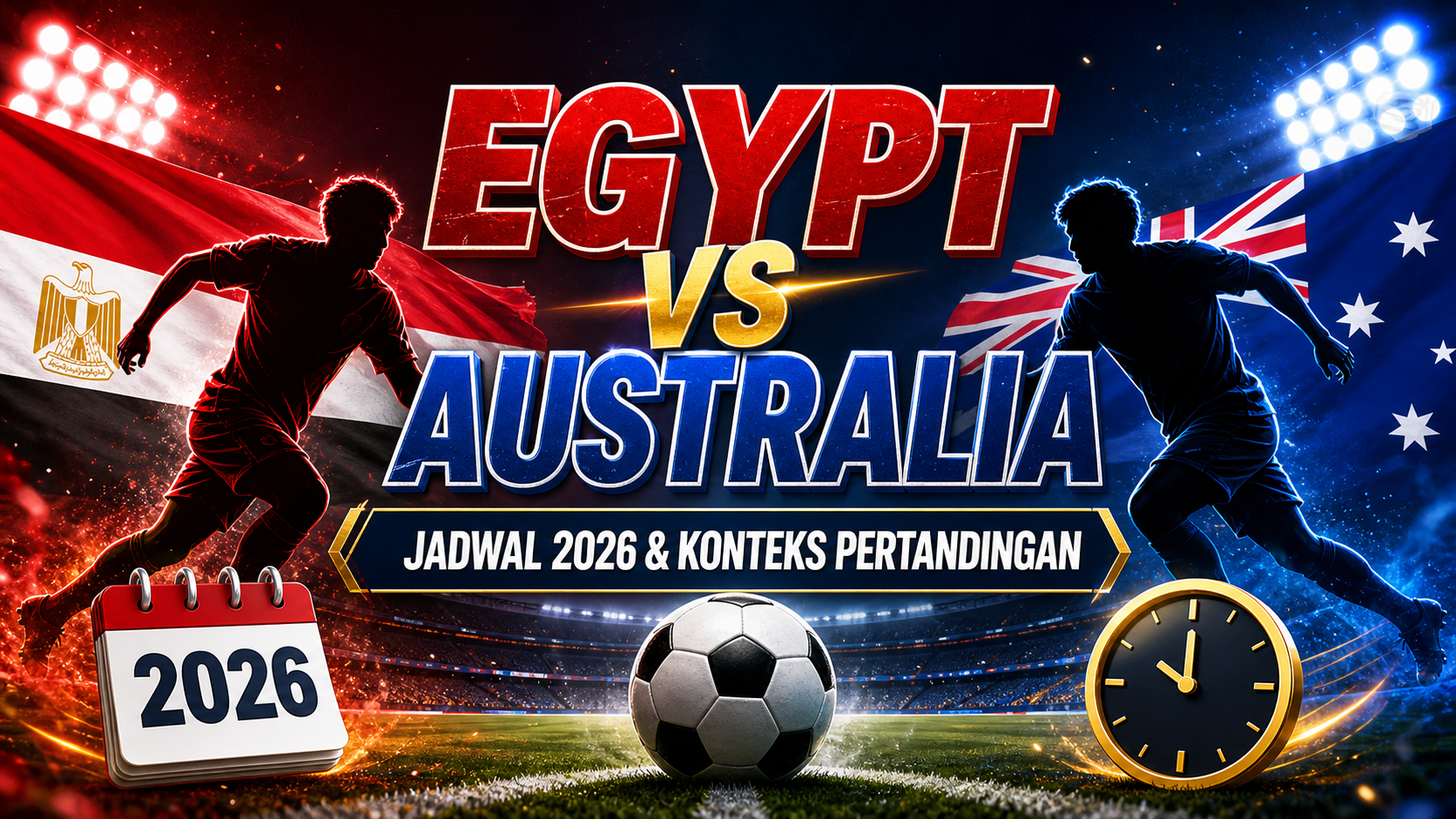 Jadwal Egypt vs Australia 2026 dan Konteks Pertandingan - egypt
