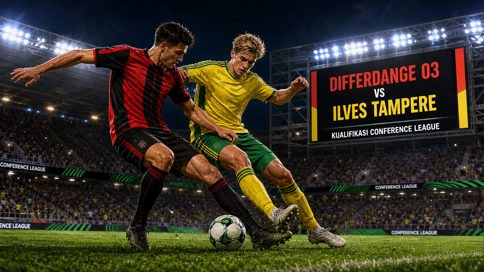 Konteks Laga: Differdange 03 Hadapi Ilves Tampere di Kualifikasi Conference League - differdange