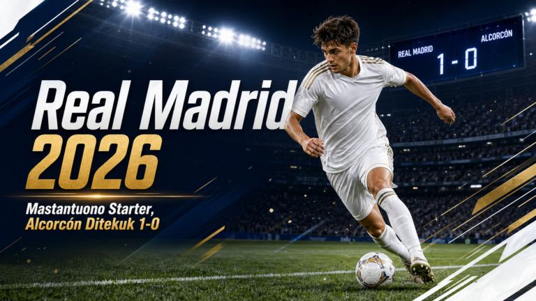madrid - Real Madrid 2026: Mastantuono Starter, Alcorcón Ditekuk 1-0