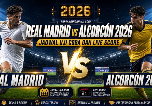 madrid - Real Madrid vs Alcorcón 2026: Jadwal Uji Coba dan Live Score