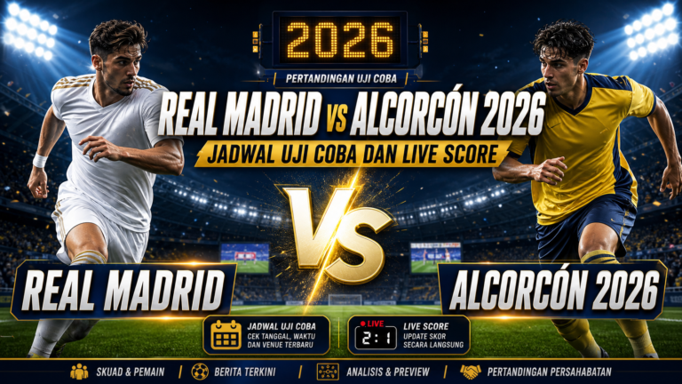madrid - Real Madrid vs Alcorcón 2026: Jadwal Uji Coba dan Live Score