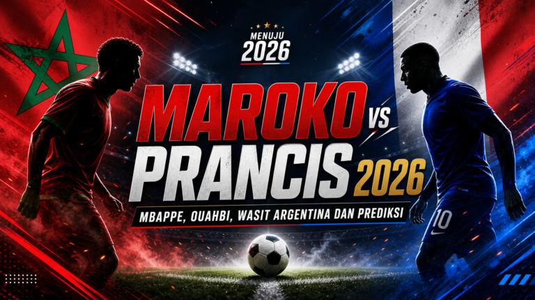 maroko - Maroko vs Prancis 2026: Mbappe, Ouahbi, Wasit Argentina dan Prediksi