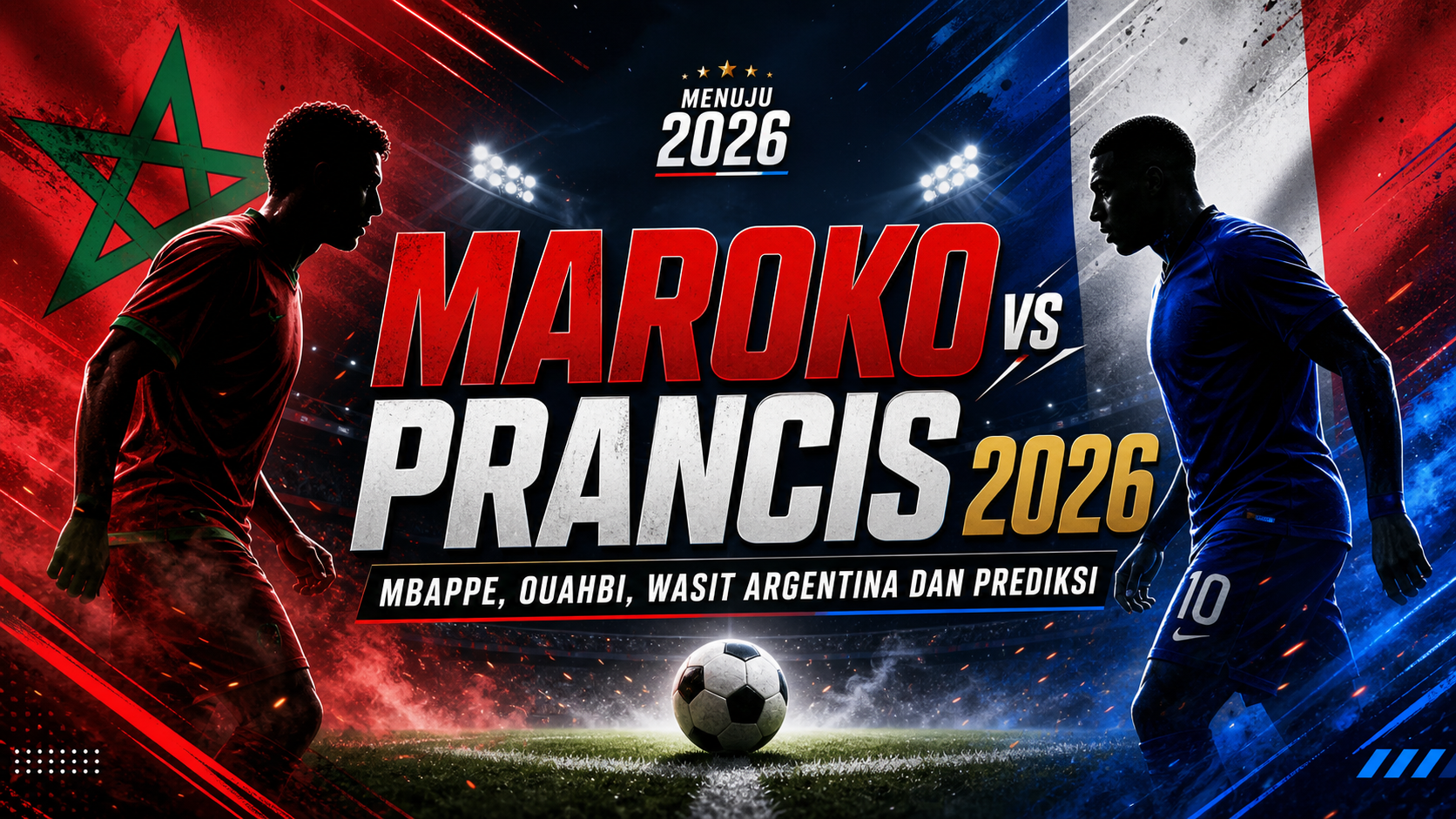 maroko - Maroko vs Prancis 2026: Mbappe, Ouahbi, Wasit Argentina dan Prediksi