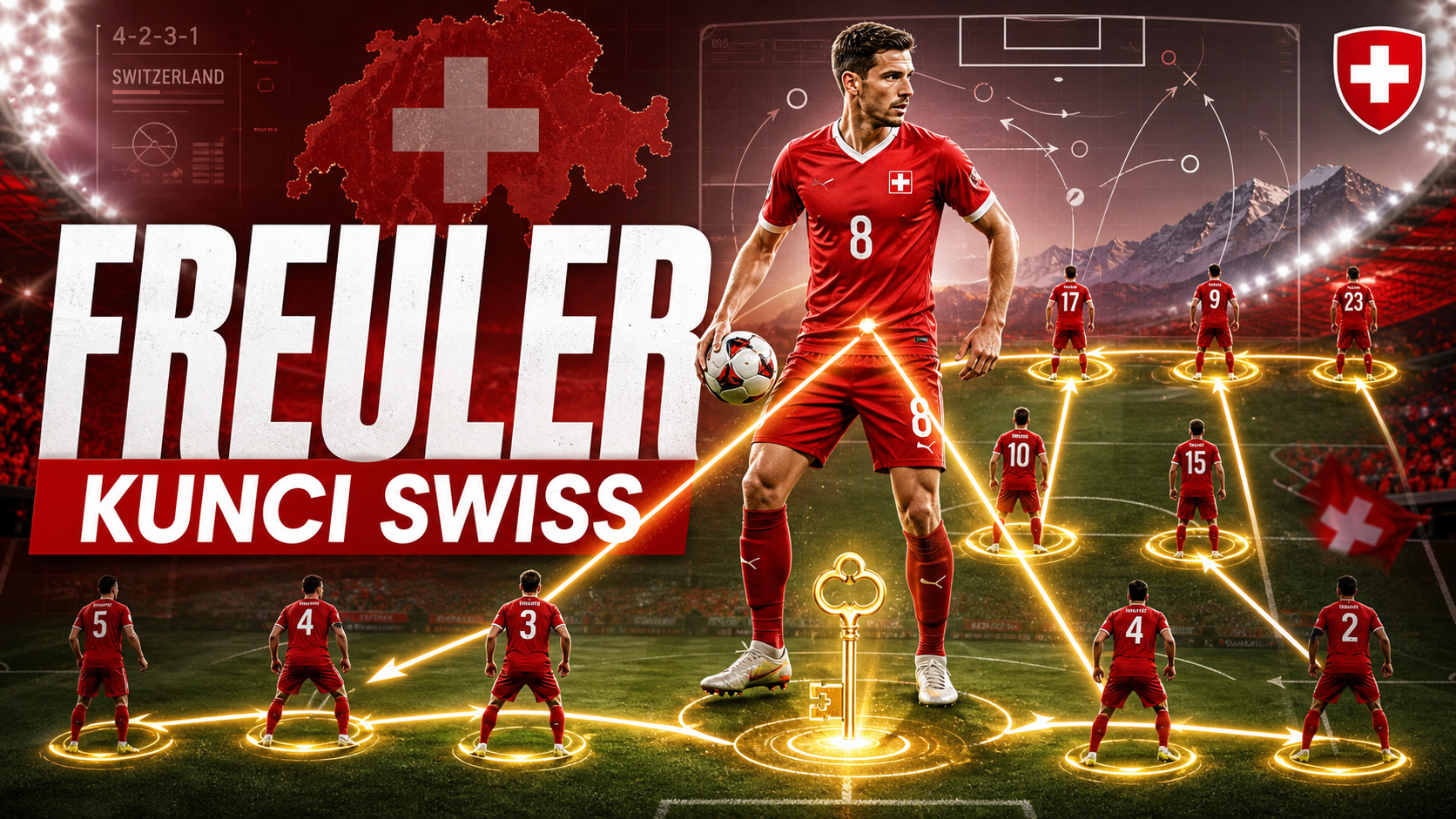 Mengapa Remo Freuler Jadi Kunci Swiss? - freuler