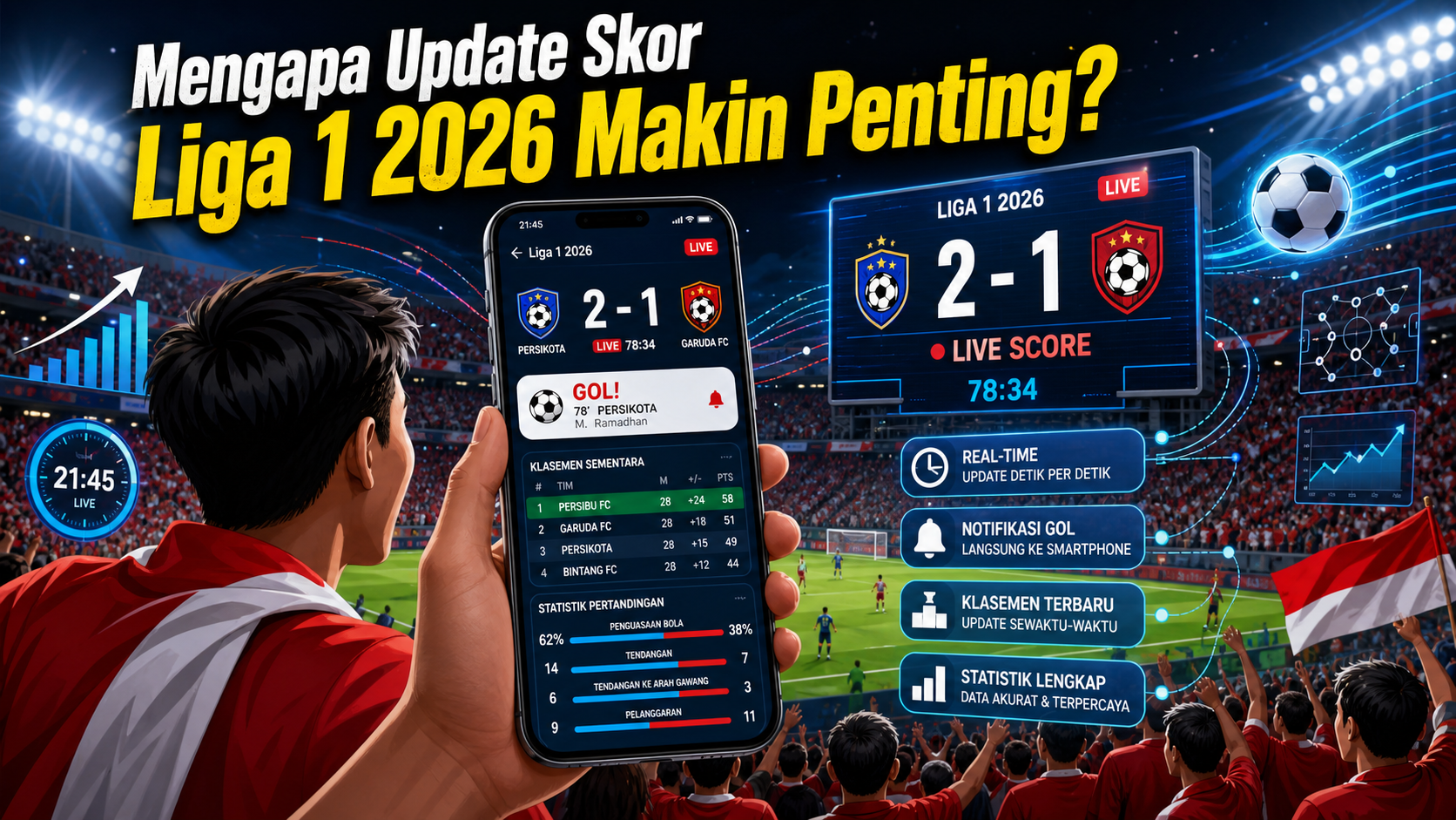 Mengapa Update Skor Liga 1 2026 Makin Penting? - bola