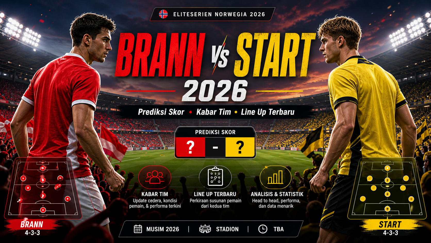 Preview Brann vs Start 2026 - brann