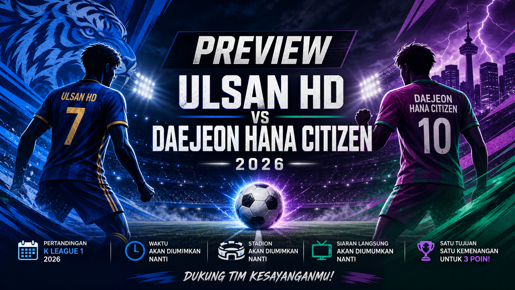Preview Ulsan HD vs Daejeon Hana Citizen 2026 - ulsan