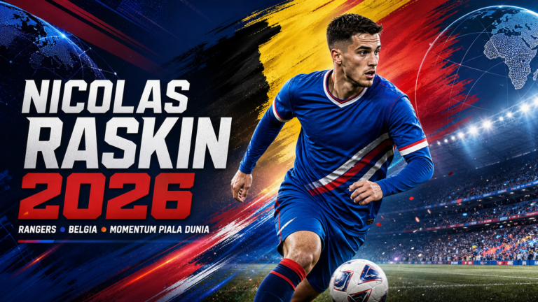 raskin - Nicolas Raskin 2026: Rangers, Belgia, dan Momentum Piala Dunia