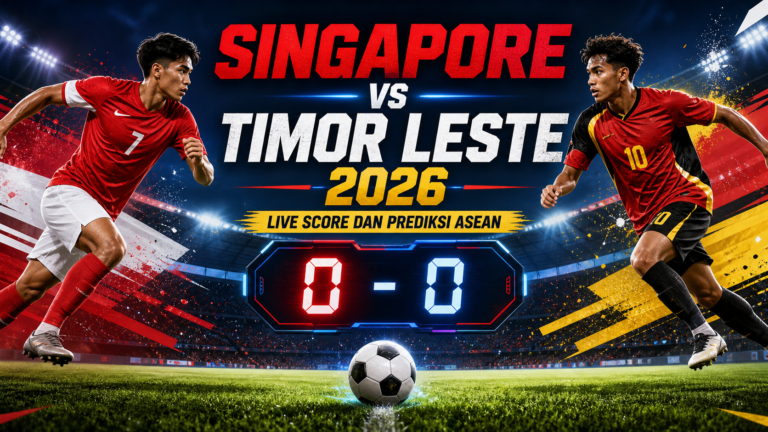 singapore - Singapore vs Timor Leste 2026: Live Score dan Prediksi ASEAN