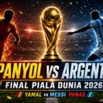spanyol - Spanyol vs Argentina Final Piala Dunia 2026: Yamal vs Messi Panas