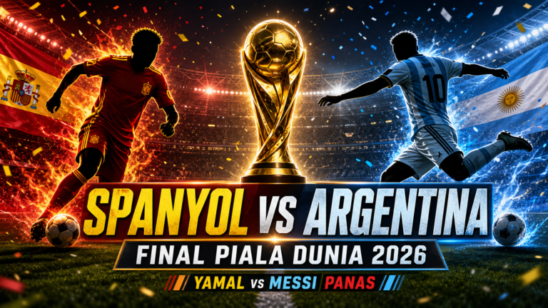 spanyol - Spanyol vs Argentina Final Piala Dunia 2026: Yamal vs Messi Panas