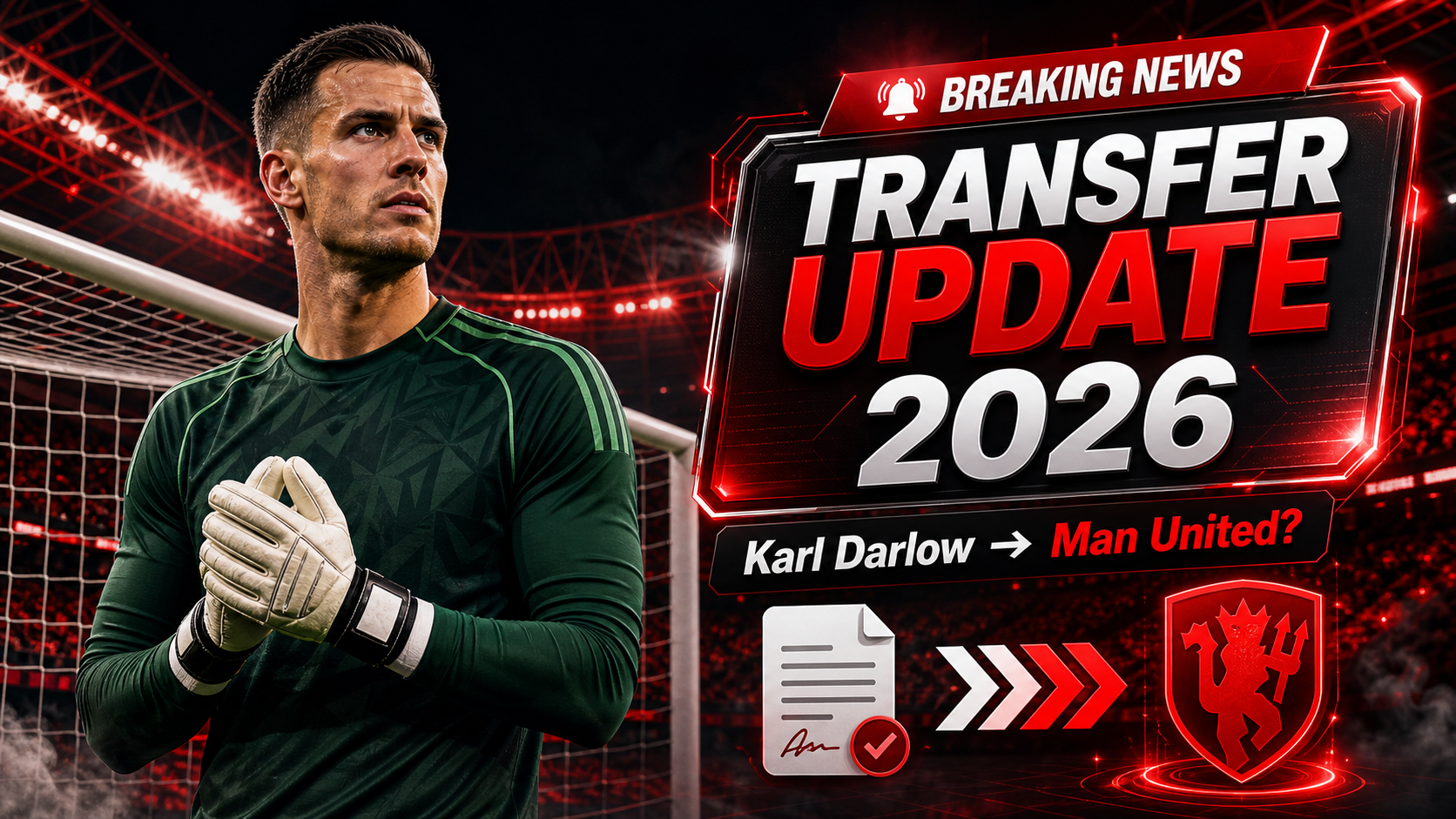Status Kabar Transfer Karl Darlow ke Man United 2026 - darlow