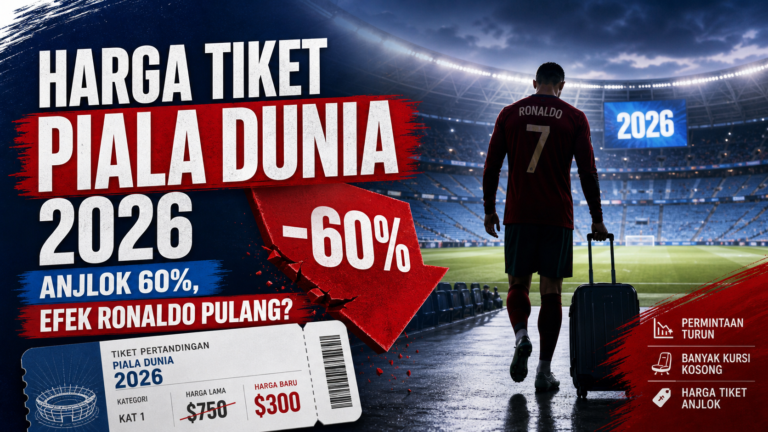 tiket - Harga Tiket Piala Dunia 2026 Anjlok 60%, Efek Ronaldo Pulang?