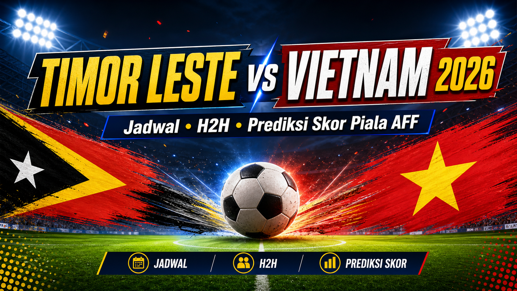 vietnam - Timor Leste vs Vietnam 2026: Jadwal, H2H, Prediksi Skor Piala AFF