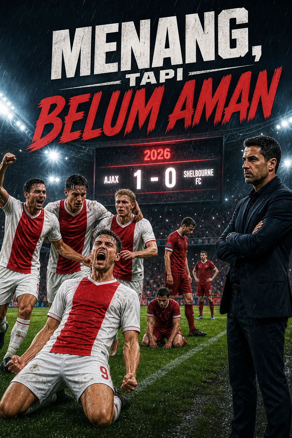 Ajax Menang, tapi Belum Aman - ajax