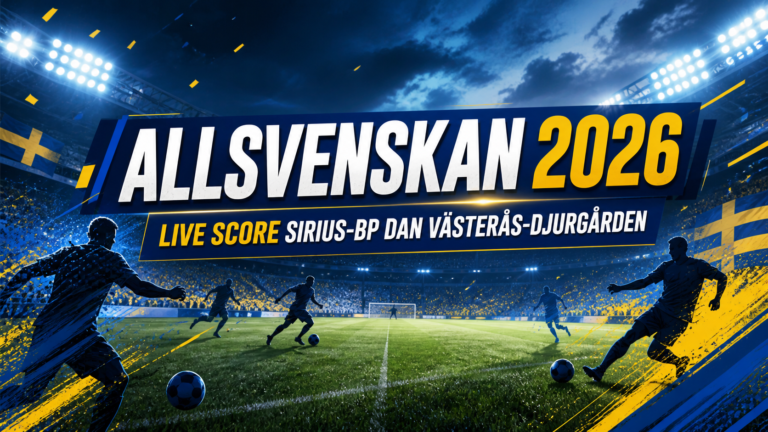 allsvenskan - Allsvenskan 2026: Live Score Sirius-BP dan Västerås-Djurgården