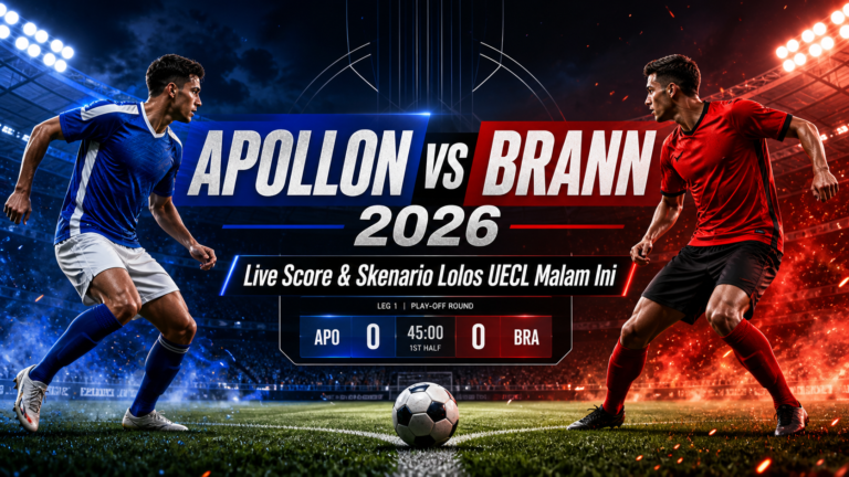 apollon - Apollon vs Brann 2026: Live Score dan Skenario Lolos UECL Malam Ini