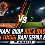 basket - Kenapa Skor Bola Basket Lebih Tinggi dari Sepak Bola? Ini Bedanya