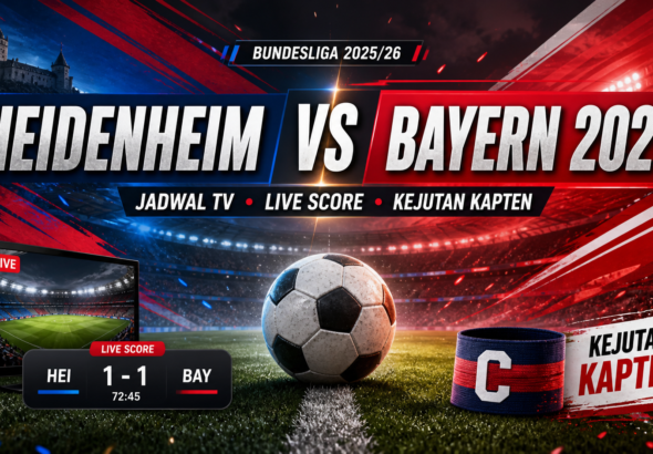bayern - Heidenheim vs Bayern 2026: Jadwal TV, Live Score, Kejutan Kapten