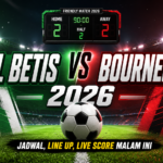 betis - Real Betis vs Bournemouth 2026: Jadwal, Line Up, Live Score Malam Ini