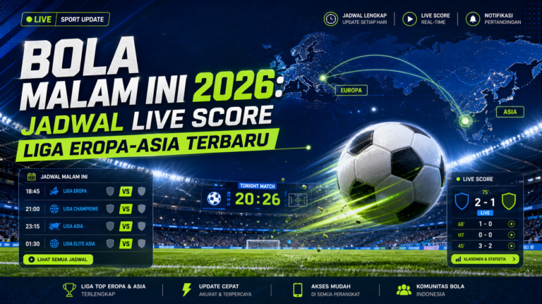 bola - Bola Malam Ini 2026: Jadwal Live Score Liga Eropa-Asia Terbaru