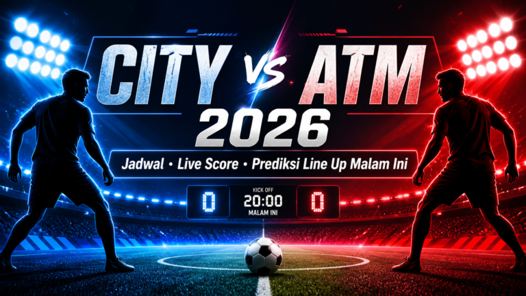 city - City vs ATM 2026: Jadwal, Live Score, dan Prediksi Line Up Malam Ini