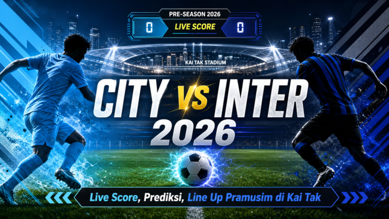 city - City vs Inter 2026: Live Score, Prediksi, Line Up Pramusim di Kai Tak