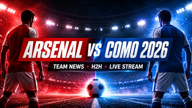 como - Arsenal vs Como 2026: Team News, H2H, dan Live Stream