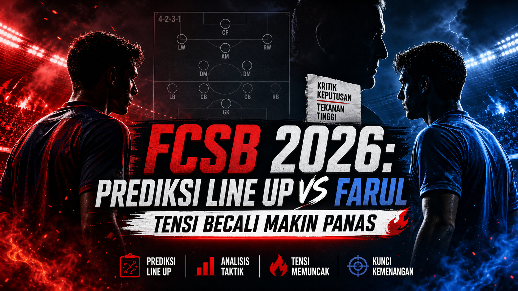 fcsb - FCSB 2026: Prediksi Line Up vs Farul, Tensi Becali Makin Panas