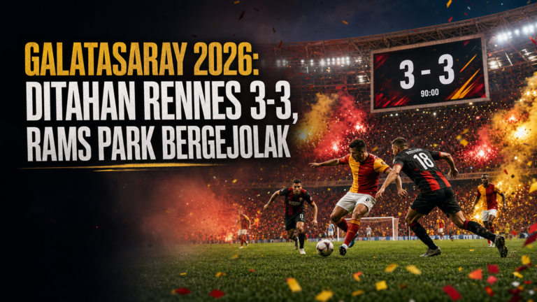 galatasaray - Galatasaray 2026: Ditahan Rennes 3-3, Rams Park Bergejolak