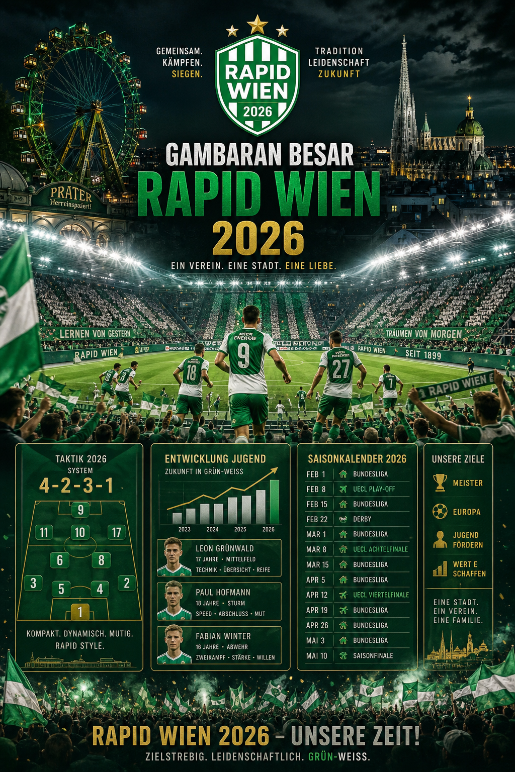 Gambaran Besar Rapid Wien 2026 - rapid