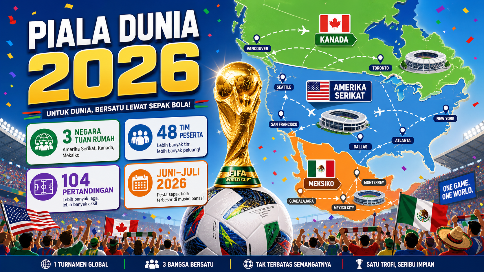 Gambaran Umum Piala Dunia 2026 - piala