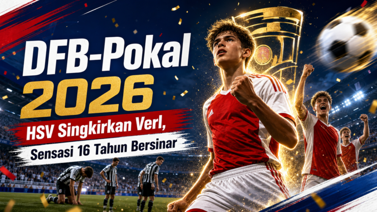 hsv - DFB-Pokal 2026: HSV Singkirkan Verl, Sensasi 16 Tahun Bersinar