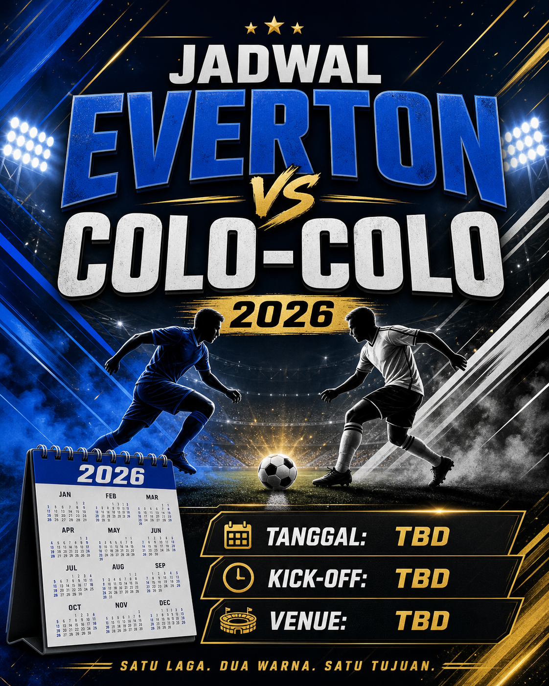 Jadwal Everton vs Colo-Colo 2026 - everton