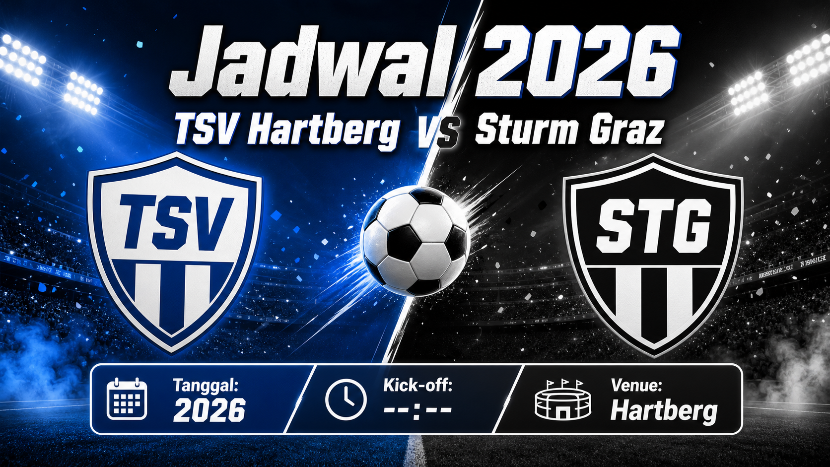 Jadwal TSV Hartberg vs Sturm Graz 2026 - sturm