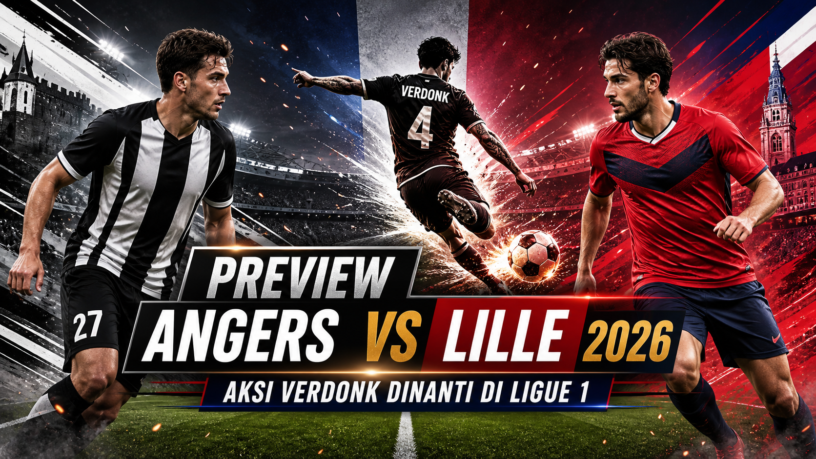 lille - Preview Angers vs Lille 2026: Aksi Verdonk Dinanti di Ligue 1