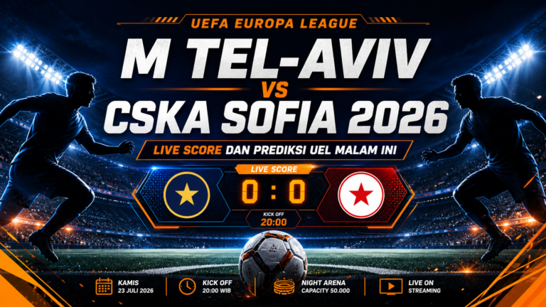 maccabi - M Tel-Aviv vs CSKA Sofia 2026: Live Score dan Prediksi UEL Malam Ini