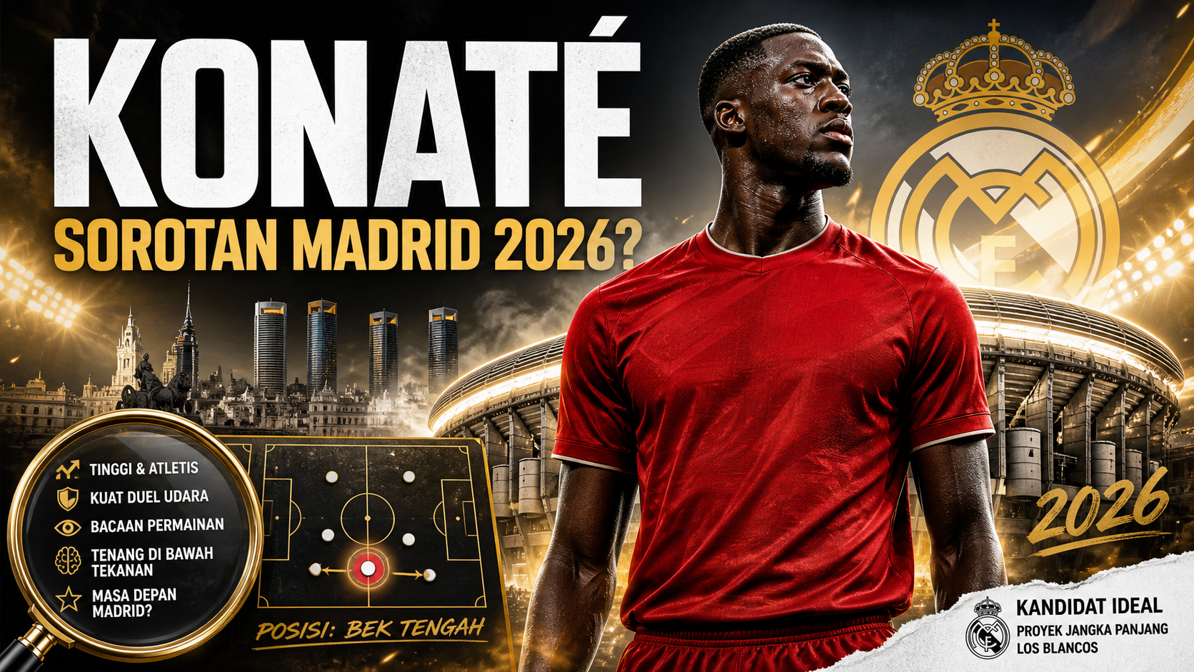 Mengapa Konaté Jadi Sorotan Madrid pada 2026? - konaté