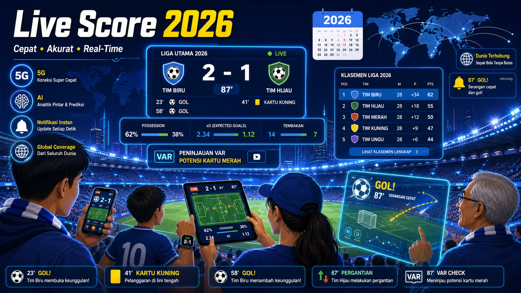 Mengapa Live Score Penting untuk Penggemar Bola pada 2026? - bola