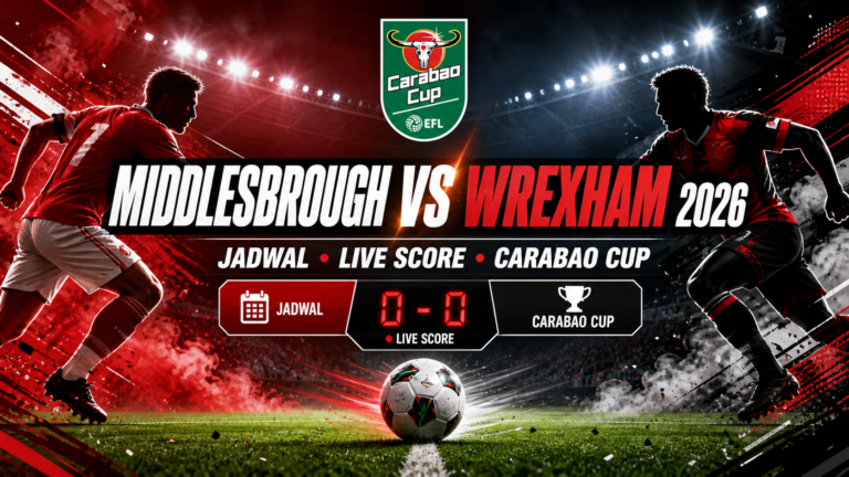 middlesbrough - Middlesbrough vs Wrexham 2026: Jadwal, Live Score Carabao Cup