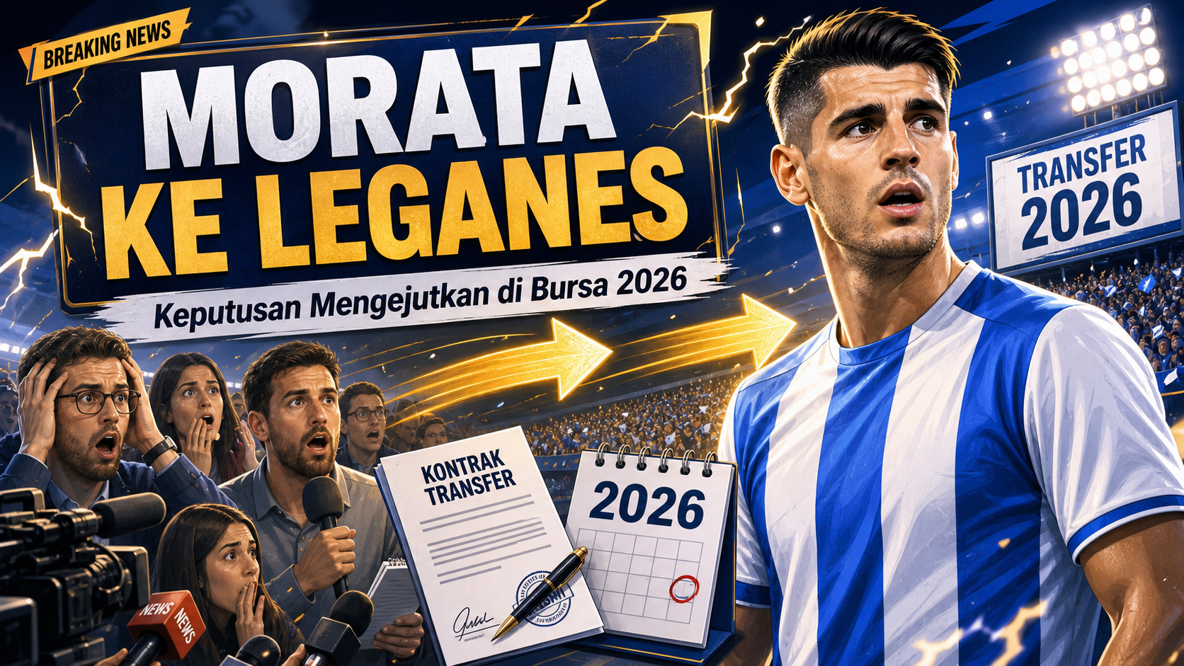 Morata ke Leganes: Keputusan Mengejutkan di Bursa 2026 - morata
