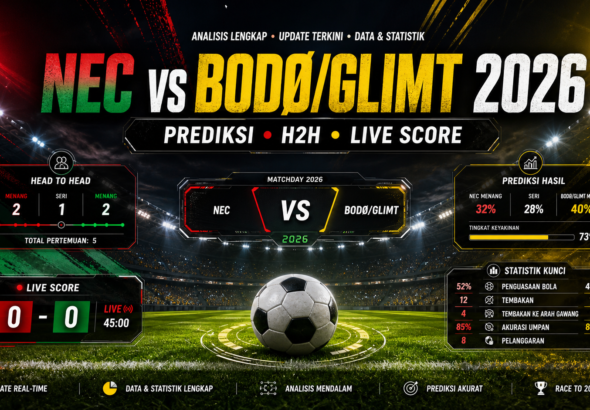 nec - NEC vs Bodø/Glimt 2026: Prediksi, H2H, dan Live Score